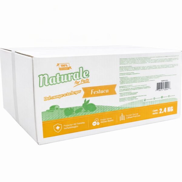 Naturale for pets heno festuca box 2.4 Kg