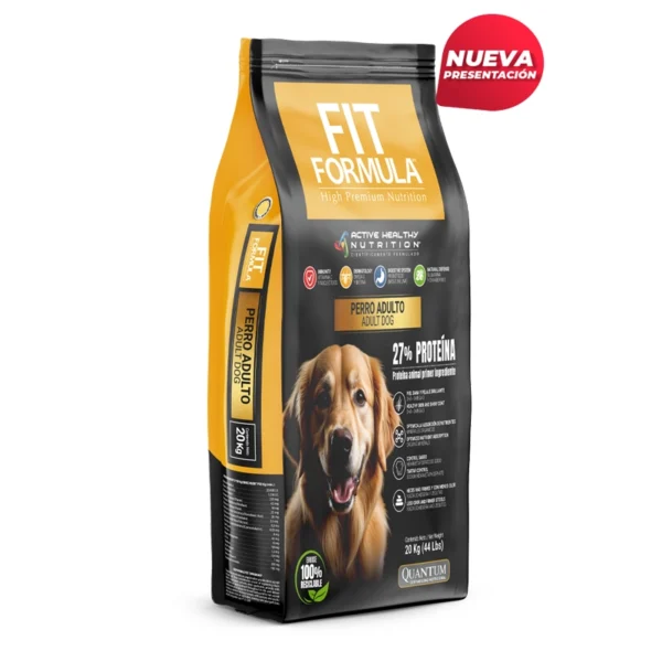 FIT FORMULA ADULTO RAZA MEDIANA GRANDE 20 KG