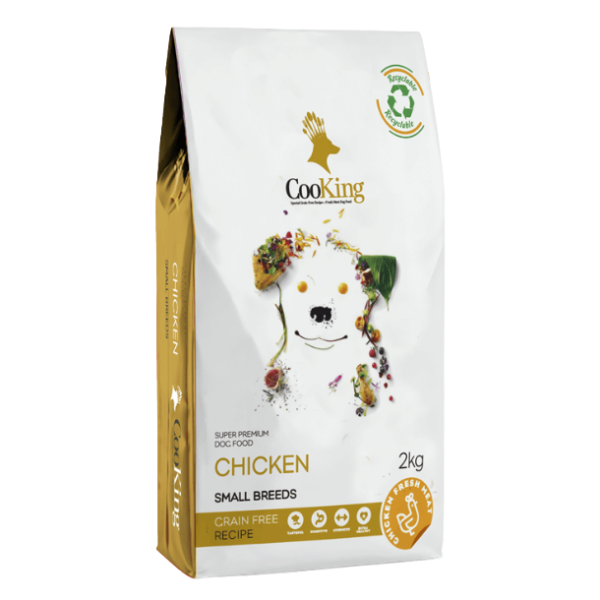 Cooking perro adulto raza pequeña pollo 2 Kg