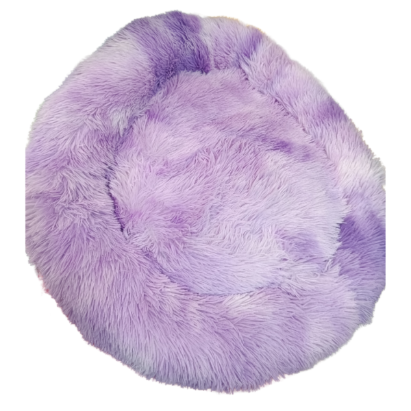 Cama perro/gato antiestrés lila 70 cm