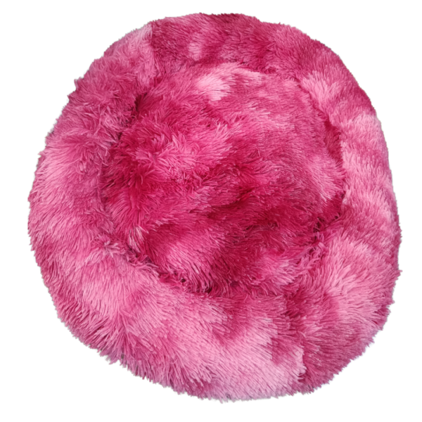 Cama perro/gato antiestrés burdeo 70 cm