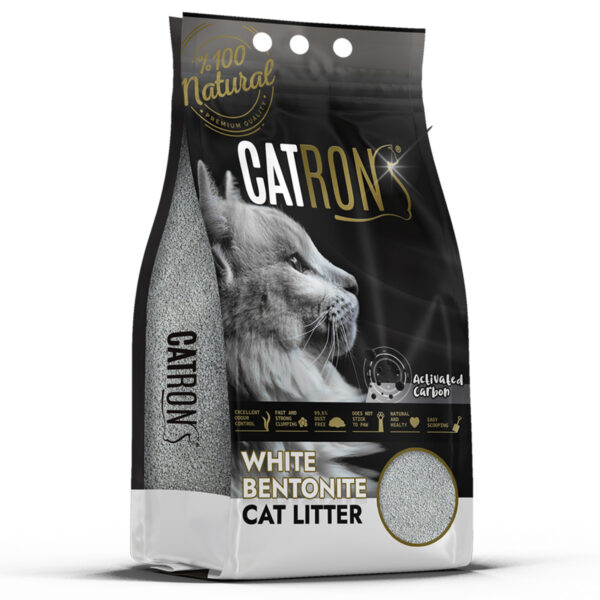 Arena Catron carbón activado 25,2 Kg/60 lt (6 bolsa de 4,2 Kg/10 lt) sin aroma
