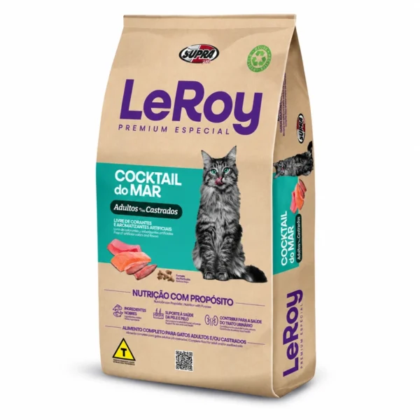 Leroy gato adulto castrado cocktail de mar 20 Kg ¡¡¡NUEVO PRODUCTO!!!
